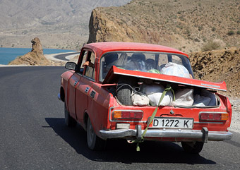 taxi Osh-Bishkek