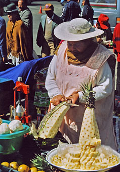 Bolivia pinapple