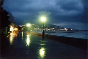 Yalta by night