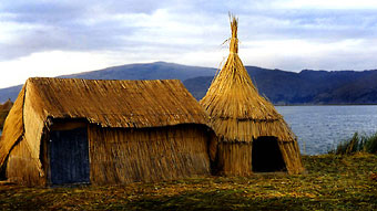 Titikaka floating islands