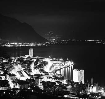 Montreaux by night