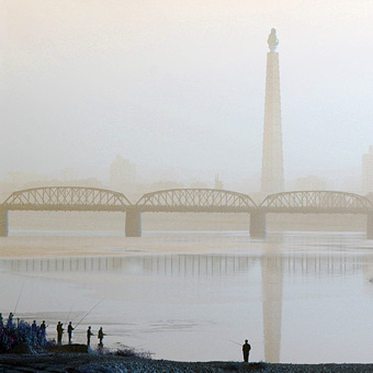 Pyongyang fishermans
