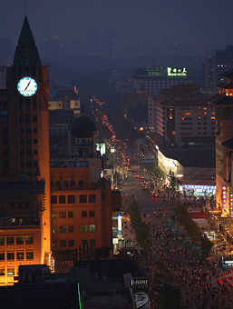 Beijung by night