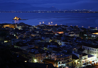 Nafplion by night