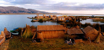 Titikaka floating islands