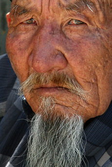 real harsh man from Tian-Shan mountains