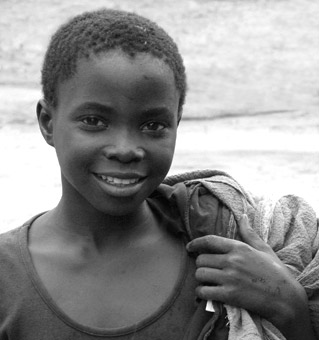 african country girl
