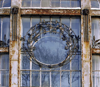 art nouveau window