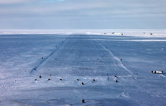 Nagurskaya runway