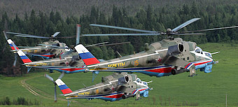 Berkuty pilotage group - Mi-24