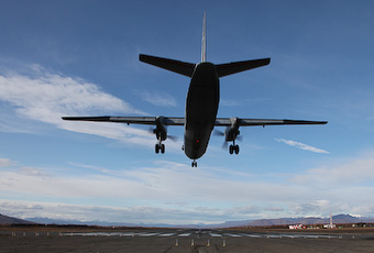 An-26 landing